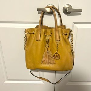 Michael Kors camel tan bag